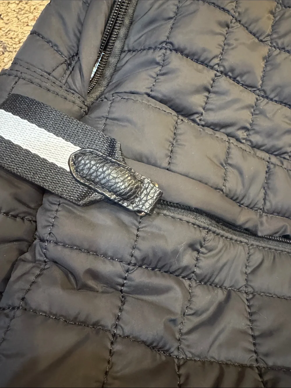 Shiraleah Quilted Black Backpack